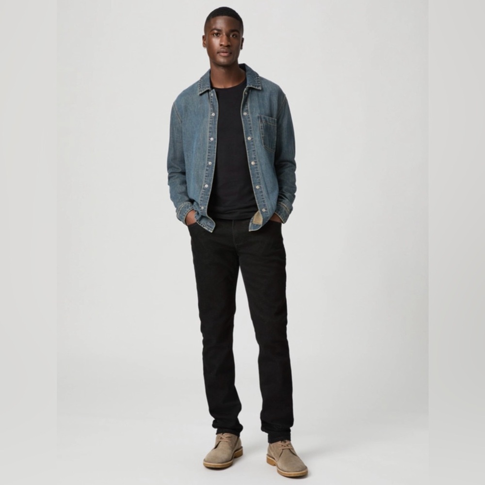 PAIGE Men's Federal Transcend Vintage Slim Straight Fit Jean, Canton 44W X 33.5L